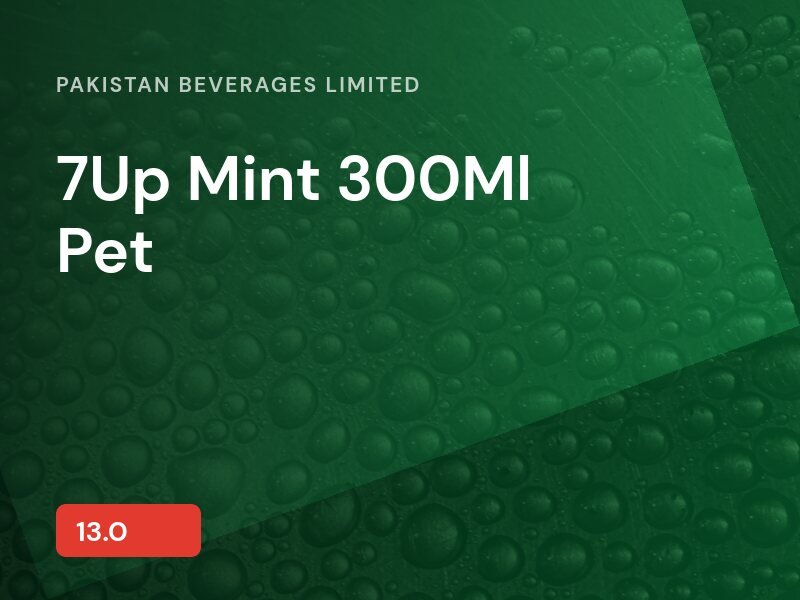 7Up Mint 300Ml Pet