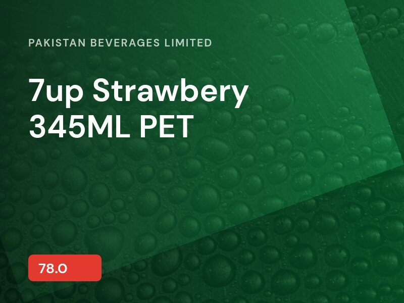 7up Strawbery 345ML PET