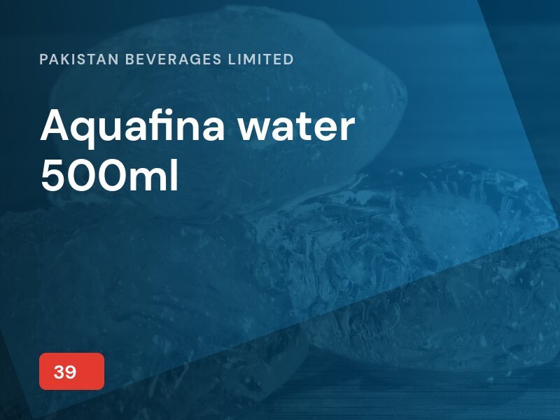 Aquafina water 500ml
