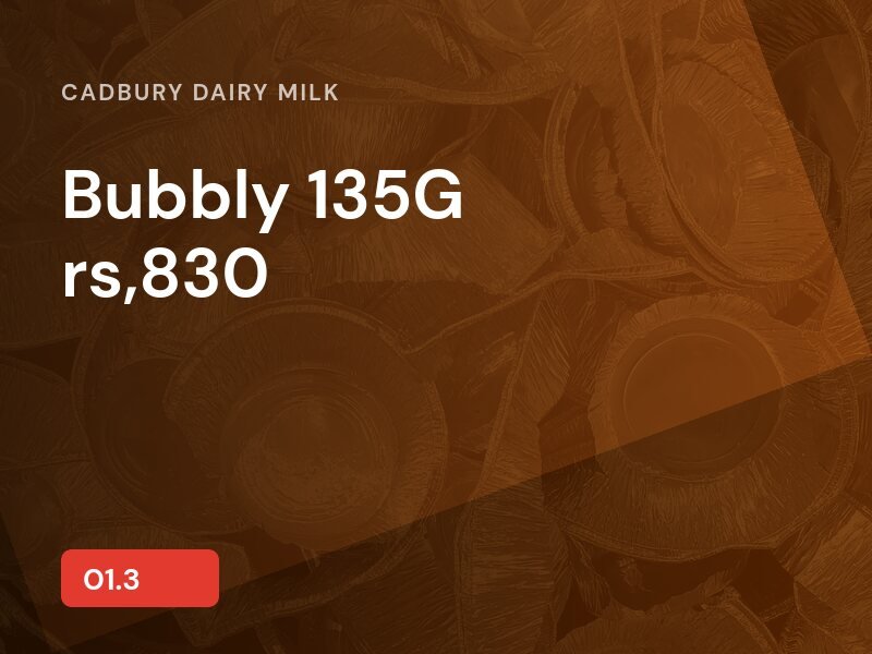 Bubbly 135G rs,830