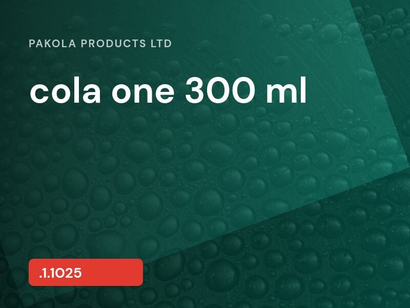cola one 300 ml