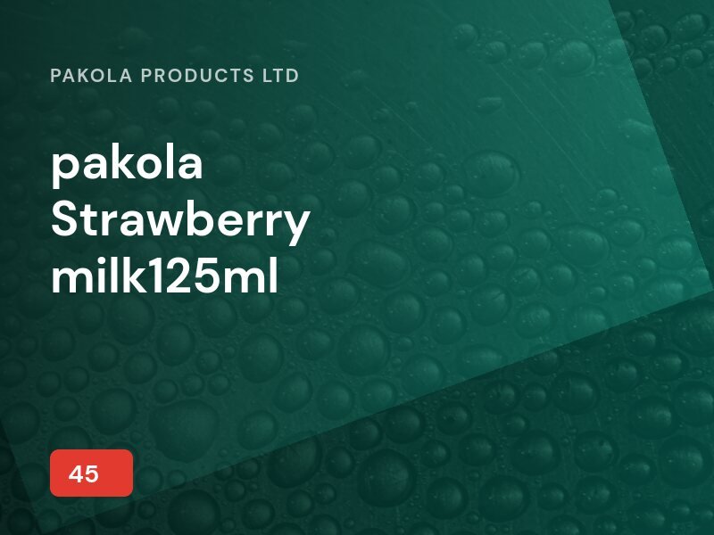 pakola Strawberry milk125ml