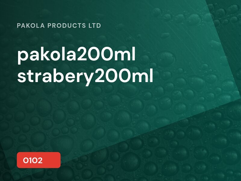 pakola200ml strabery200ml