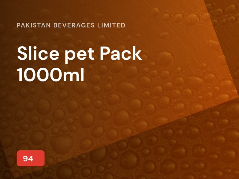 Slice pet Pack 1000ml